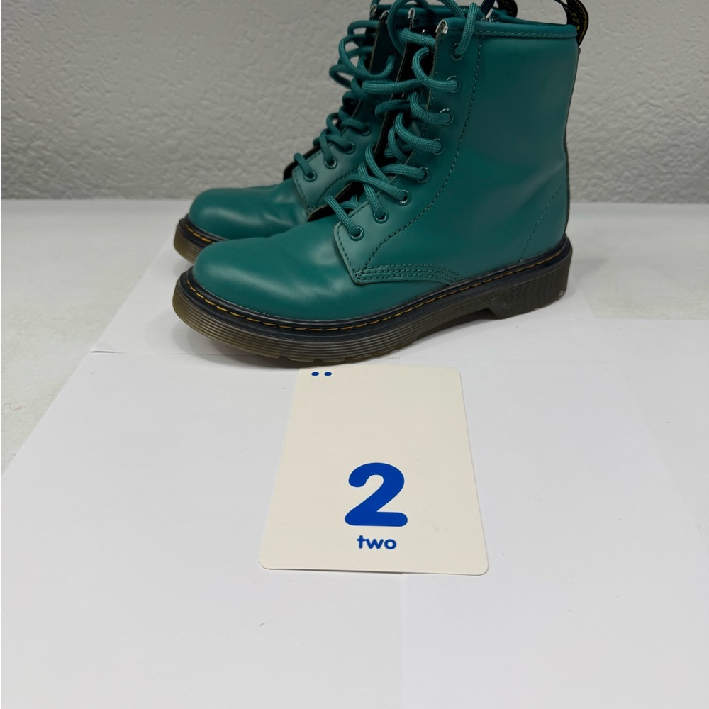 Dr. Martens Kids Boots in Teal